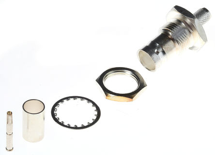 TE Connectivity - 1-1337436-0 - TE Connectivity 75 ֱ 尲װ ĸ BNC  1-1337436-0, 0  2GHz, ѹ ˽, RG140/U, RG210/U, RG59 B/U, RG62 A/U, 		