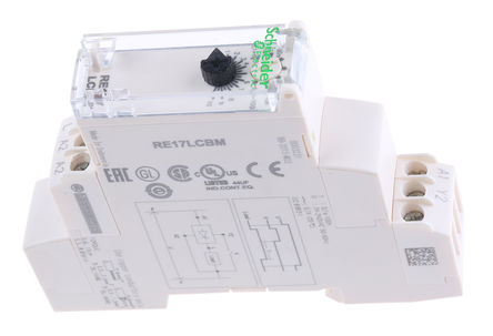 Schneider Electric - RE17LCBM - Schneider Electric RE17 ϵ  ʱ̵ RE17LCBM, 0.1 s  100 h, 24  240 V 		