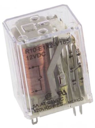 TE Connectivity - R10-E1X2-V185 - TE Connectivity R10-E1X2-V185 ˫˫ Ǳ̵, 12V		