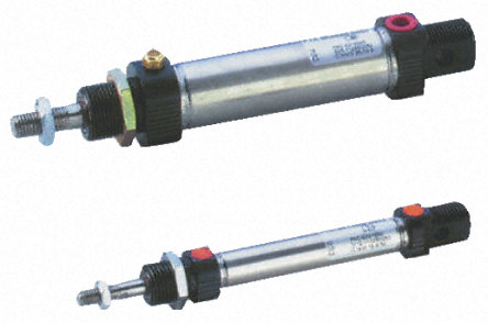 Parker - P1A-S016DS-0160 - Parker P1A ϵ ˫ ϸԲͲ P1A-S016DS-0160, 160mmг, 10 barѹ, 16mm׾, M5˿, -20  +80C		