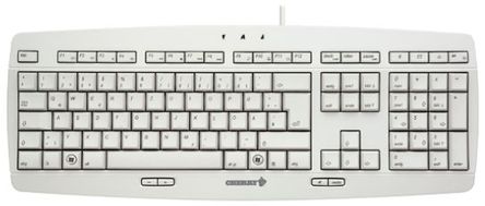Cherry - G86-22000DEAEAB - Cherry ɫ PS/2  USB  ͣ˻ѧ QWERTZ  G86-22000DEAEAB, 105		