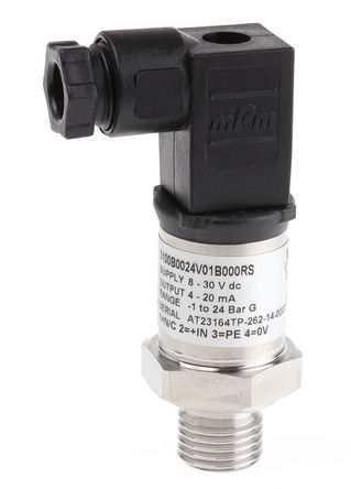 Gems Sensors - 3100B0024V01B000 - Gems Sensors IP65 24bar    ѹ 3100B0024V01B000RS, 0.25 %ȷ, 4  20 mA, 8  30 V ֱ, G1/4 ӿ		