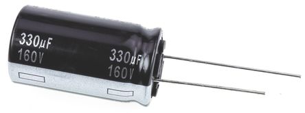 Panasonic - EEUED2C331 - Panasonic ED  ϵ 160 V ֱ 330F ͨ  EEUED2C331, 20%ݲ, +105C		