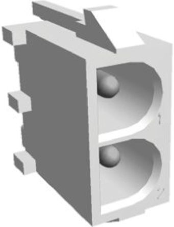TE Connectivity - 194269-1 - TE Connectivity MATE-N-LOK II ϵ 2· 6.35mmھ (1) ֱ PCB  194269-1, Ӷ˽, 36A, ͨ		