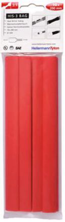 HellermannTyton - 308-31211 - HellermannTyton ɫ ϩ ׹ HIS-3 BAG 12/4 RED, 3:1, 12mmֱ, 20cm		