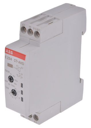 ABB - 1SVR500110R0000 - ABB  ʱ̵ 1SVR500110R0000, 0.05 s  100 h, ˫, 1, SPDT, 24  240 V 24  48 V ֱ		