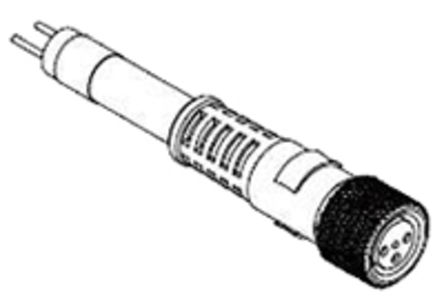 Brad - 120028-1309 - Brad 120028 ϵ 1200281309 IP67 M8   M8 ͷ , 3 A 60 V 75 V ֱ 0.25 mm2, 24 AWG		