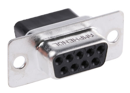 Amphenol - L177RRE09S - Amphenol L177RR ϵ 9· 2.74mmھ ֱ ѹʽ D-sub   L177RRE09S		