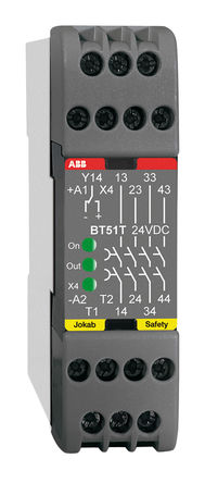 ABB - 2TLA010033R3000 - ABB BT51 ϵ ˫ͨ ȫ̵ 2TLA010033R3000, 24 V ֱԴ, 4 ȫ		