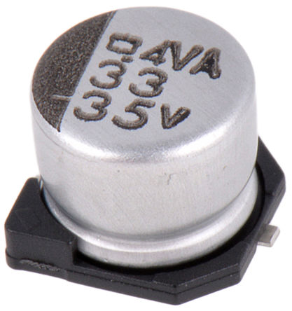 Nippon Chemi-Con - EMVA350ADA330MF55G - Nippon Chemi-Con MVA ϵ 35 V ֱ 33F SMD  EMVA350ADA330MF55G, 20%ݲ, +85C, F55װ		