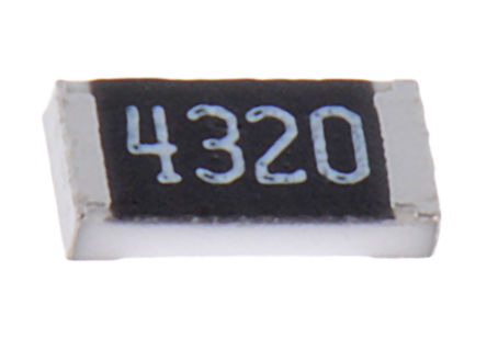 Vishay - CRCW1206432RFKEA - Vishay CRCW ϵ�� 0.25W 432�� ��ĤSMD ������ CRCW1206432RFKEA, ��1%, ��100ppm/��C, 1206 ��װ		