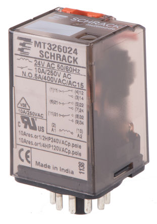 TE Connectivity - MT326024 9-1393091-7 - TE Connectivity MT326024 9-1393091-7 3 ˫ ʽ Ǳ̵, 24V ac		