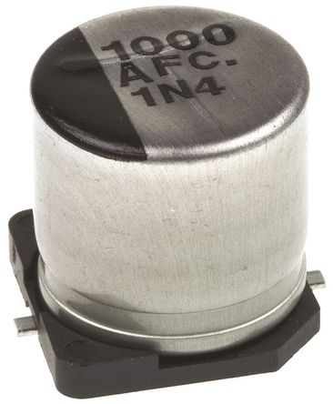 Panasonic - EEEFC1A102P - Panasonic FC SMD ϵ 10 V ֱ 1000F SMD  EEEFC1A102P, 20%ݲ, +105C		