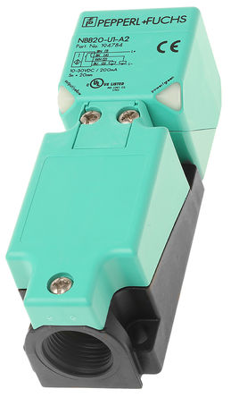 Pepperl + Fuchs - NBB20-U1-A2 - Pepperl + Fuchs IP68, IP69K ״ ʽ NBB20-U1-A2, 20 mm ⷶΧ, PNP, 10  30 V ֱԴ		