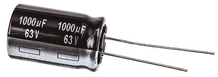 Panasonic - ECA1JHG102 - Panasonic NHG ϵ 63 V ֱ 1000F ͨ  ECA1JHG102, 20%ݲ, +105C		