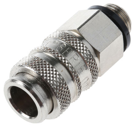 RS Pro - 021 EG 10N - RS Pro 21 ϵ  ͭ ӽͷ 021 EG 10N, 35 barѹ, G 1/8 		