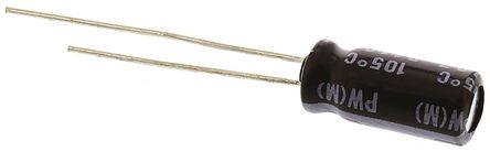 Nichicon - UPW2A3R3MDD - Nichicon PW ϵ 100 V ֱ 3.3F ͨ  UPW2A3R3MDD, 20%ݲ, +105C		