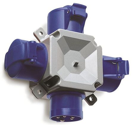 ABB - 2CMA168121R1000 - 216T6 - ABB 2CMA168121R1000 ɫ 2P+E ͷ 3x2P+E  װ, 16A, 200  250 V		