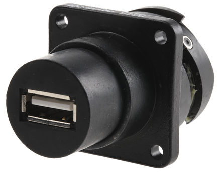 Glenair - FRITS0218-USBA-1F7 - Glenair ITS ϵ 1 ˿ ֱ A  USB  FRITS0218-USBA-1F7, 尲װ, 1A		