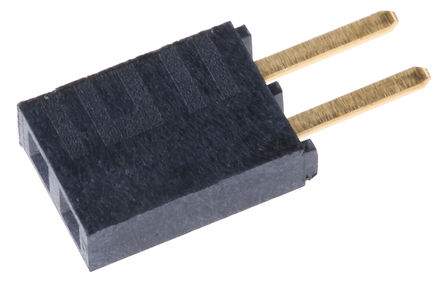 Samtec - SSW-102-02-G-S - Samtec SSW ϵ 1 2· ֱ 2.54mmھ ͨ ӡˢ· SSW-102-02-G-S, Ӷ˽, ԰		