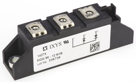 IXYS - MDD95-12N1B - IXYS MDD95-12N1B , Io=120A, Vrev=1200V, 7 TO-240AAװ		