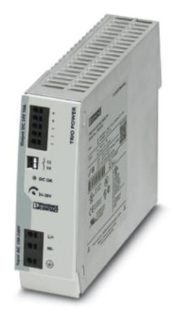 Phoenix Contact - 2903149 - Phoenix Contact TRIO ϵ DIN Դ 2907307, >91%Ч, 264V ac, 10A, 28V dc 24V dc/		