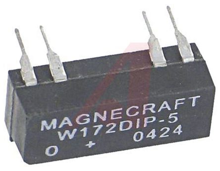 Schneider Electric - W172DIP-5 - Schneider Electric W172DIP-5 ˫ PCB װ Ǳ̵, 250 mA, 5V dc		