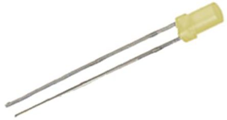 Stanley Electric - AY3889S - Stanley Electric 3889S ϵ ɫ (590 nm ) LED AY3889S, 2.5 V, 4 mcd, 132 ӽ 3mm (T-1) ͨ		