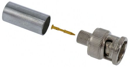 TE Connectivity - 5221185-7 - TE Connectivity BNC ϵ 75 ֱ °װ  BNC  5221185-7, ѹ ˽, ͬµ, 		