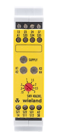 Wieland - R1.188.0610.0 - Wieland SNV 4063 ϵ ˫ͨ ȫ̵ R1.188.0610.0, 24 V ֱԴ, 3 ȫ		