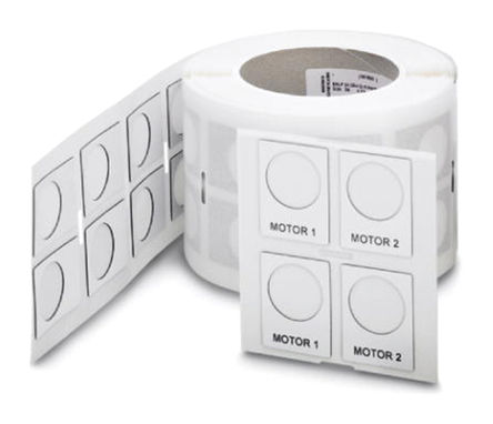 Phoenix Contact - 0819576 - Phoenix Contact 0819576 500װ ɫ հײɽǩ, 40mm, 30mm		