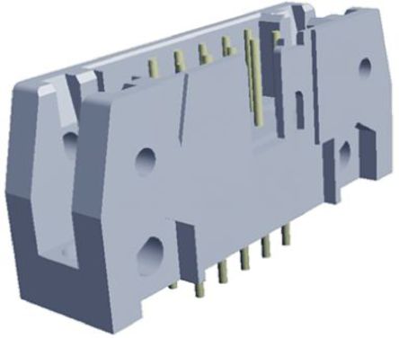 TE Connectivity - 1-828582-0 - TE Connectivity AMP-LATCH ϵ�� 10· 2.54mm�ھ� (2��) ֱ PCB ���� 1-828582-0, ���Ӷ˽�		