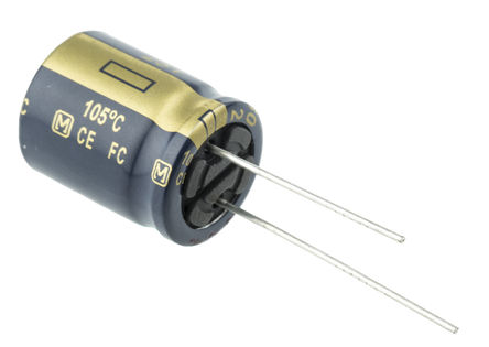 Panasonic - EEUFC1E182 - Panasonic FC  ϵ 25 V ֱ 1800F ͨ  EEUFC1E182, 20%ݲ, 29m(ֵ), +105C		