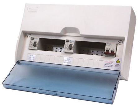 Europa - ECU18SP17/80 - Europa 12· IP40 ABS 100A , 230.5 x 397.5 x 120mm		