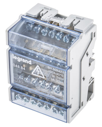 Legrand - 0 048 84 - Legrand 0 048 84 4 DIN 찲װ ӿģ, 400 V, 100A		