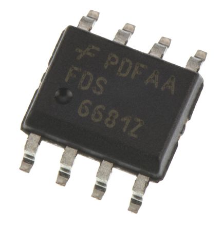 Fairchild Semiconductor - FDS6681Z - Fairchild Semiconductor PowerTrench ϵ Si P MOSFET FDS6681Z, 20 A, Vds=30 V, 8 SOICװ		
