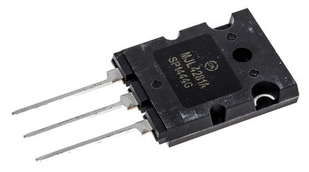 ON Semiconductor - MJL4281AG - ON Semiconductor MJL4281AG , NPN , 15 A, Vce=350 V, HFE:10, 35 MHz, 3 TO-3PBLװ		