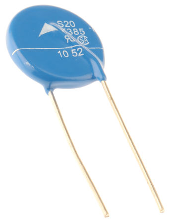 EPCOS - B72220S0381K101 - EPCOS Standard ϵ 450pF 100A 1025V ѹ S20K385, 21.5 (Dia.) x 6.3mm		