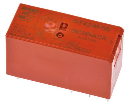 TE Connectivity - RT424F05 - TE Connectivity RT424F05 ˫˫ װ ̵, 5V dc, ڵԴӦ		