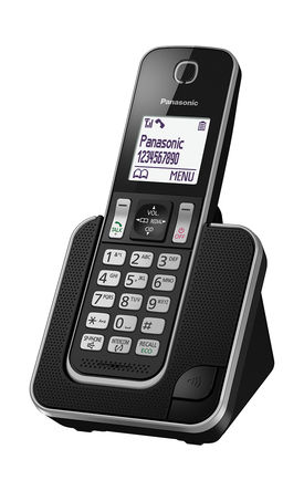 Panasonic - KX-TGD310EB - Panasonic KX-TGD310E LCD ʾ 绰 KX-TGD310EB		