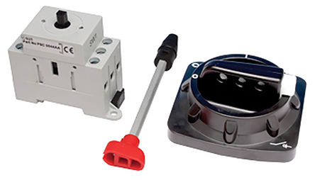 Craig & Derricott - SD00253B - Craig & Derricott IP65 3 DIN 찲װ ۶ϸ뿪 SD00253B, 25 A, 9 kW11 kW		