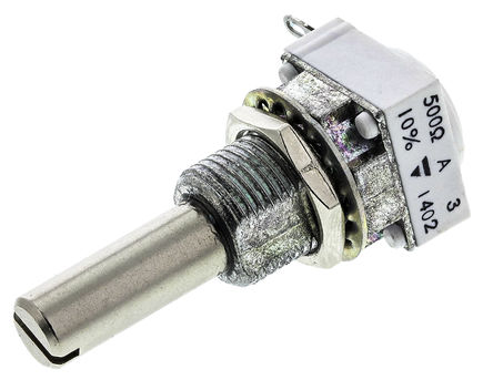 Vishay - P11S1V0FLSY00501KA - Vishay 500 10%  մɵλ P11S1V0FLSY00501KA, 1W, 6 mm ֱ, 150ppm/C, 尲װ		