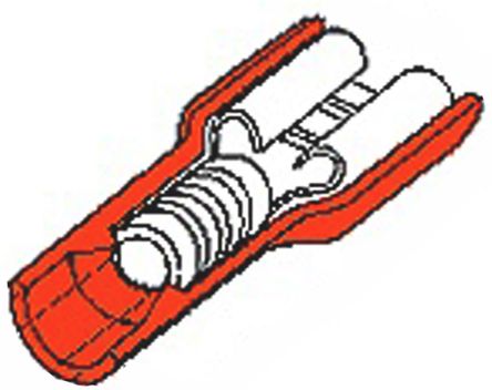 Molex - 19005-0001 - Molex 19005 ϵ ɫ Ե ѹӲ 19005-0001, 6.35 x 0.81mm, о		