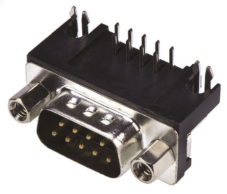 TE Connectivity - 3-1634580-2 - TE Connectivity AMPLIMITE HDP-20 ϵ 2.77mm ھ 9 · ֱ ͨװװ PCB D-sub  ͷ 3-1634580-2		