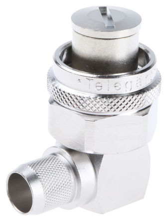 Telegartner - J01020A0046 - Telegartner J01020A0046 50 ֱ °װ N ͽͷ, ͷ, Ӷ˽, 0  11GHz, RG213/U		