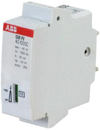 ABB - OVR PV 40 1000 C - ABB OVR ϵ 1000 V 40kA ӿŵ OVR PV 40 1000 C, DIN 찲װ, 53.4 x 64.8 x 85mm		