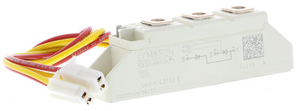 Semikron - SKKH 42/12 E - Semikron SKKH 42/12 E SCR /բģ SCR, 40A, Vrev=1200V 15mA, 5 Semipack1װ		