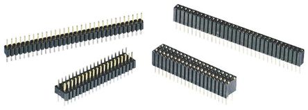 RS Pro - W582180SB1RC - RS Pro W5821 ϵ 60· 1.27mmھ (80) ֱ Ź W582180SB1RC, Ӷ˽, 1A, ͨ		