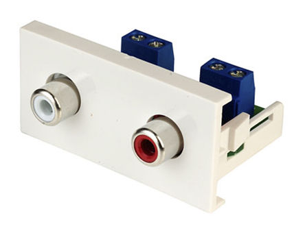 CIE - CLB50-2RCA - CIE CLB50-2RCA 25mm ˫ 2·   ( RCA ͷ), 35 x 25 x 50mm		