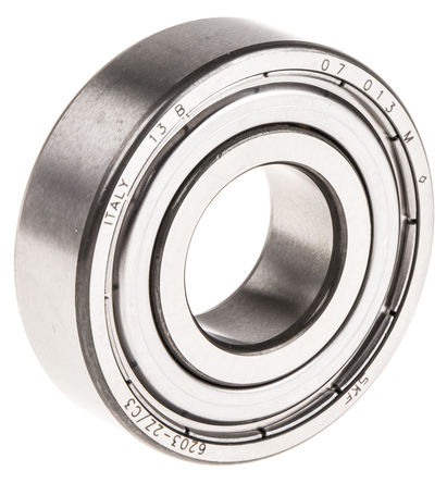 SKF - 6203-2Z/C3 - SKF   6203-2Z/C3, 4.75kN ̬, 17mm ھ, 40mm ⾶		